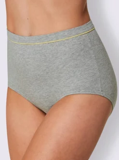 Slip taille haute jersey fin
