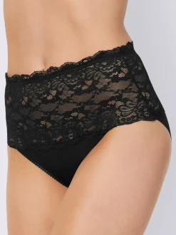 Slip taille haute jersey fin