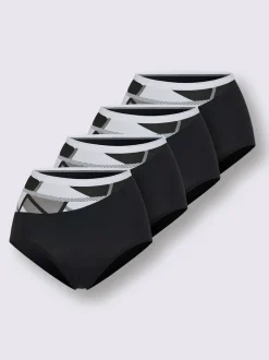 Slip taille haute jersey fin
