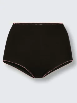 Slip taille haute jersey fin