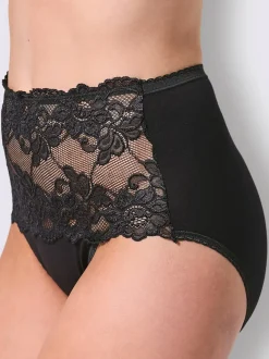 Slip taille haute jersey fin