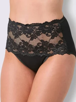 Slip taille haute jersey fin
