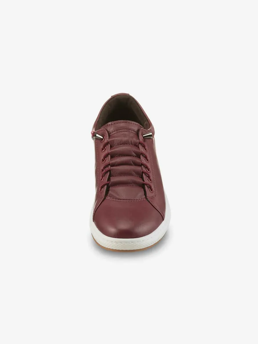 Sneakers cuir nappa de vache