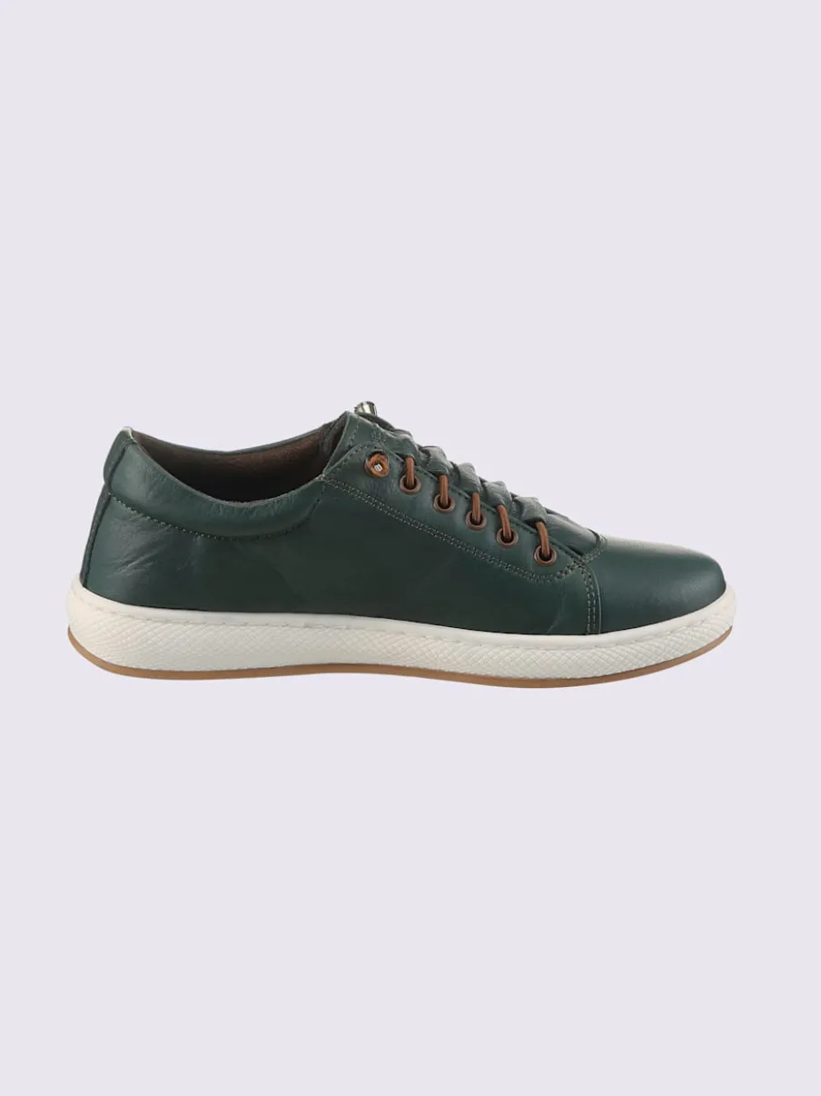 Sneakers cuir nappa de vache