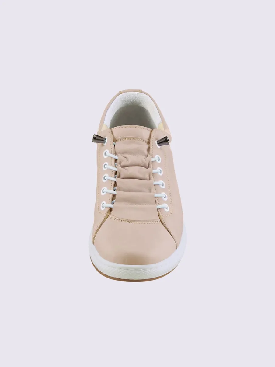 Sneakers cuir nappa de vache