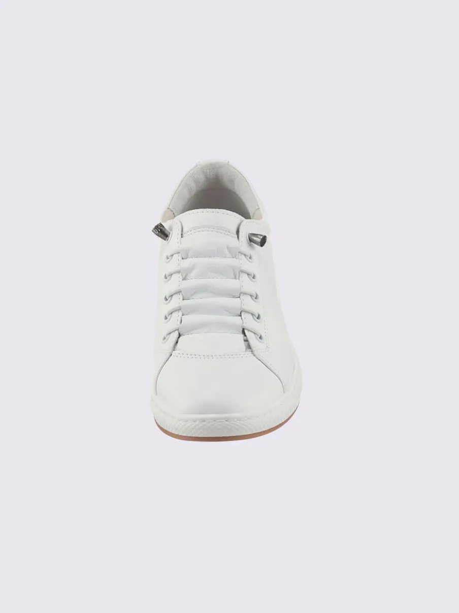 Sneakers cuir nappa de vache