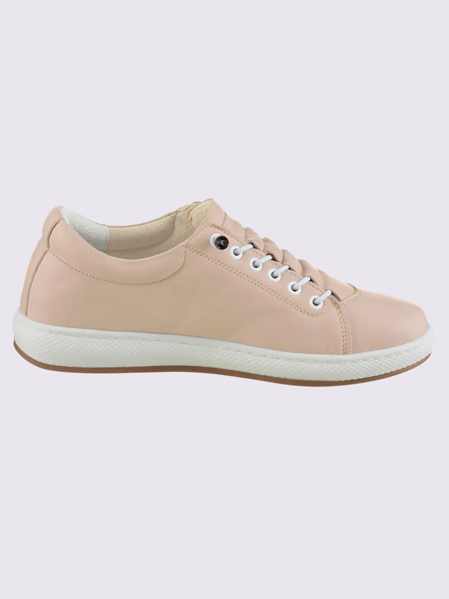 Sneakers cuir nappa de vache