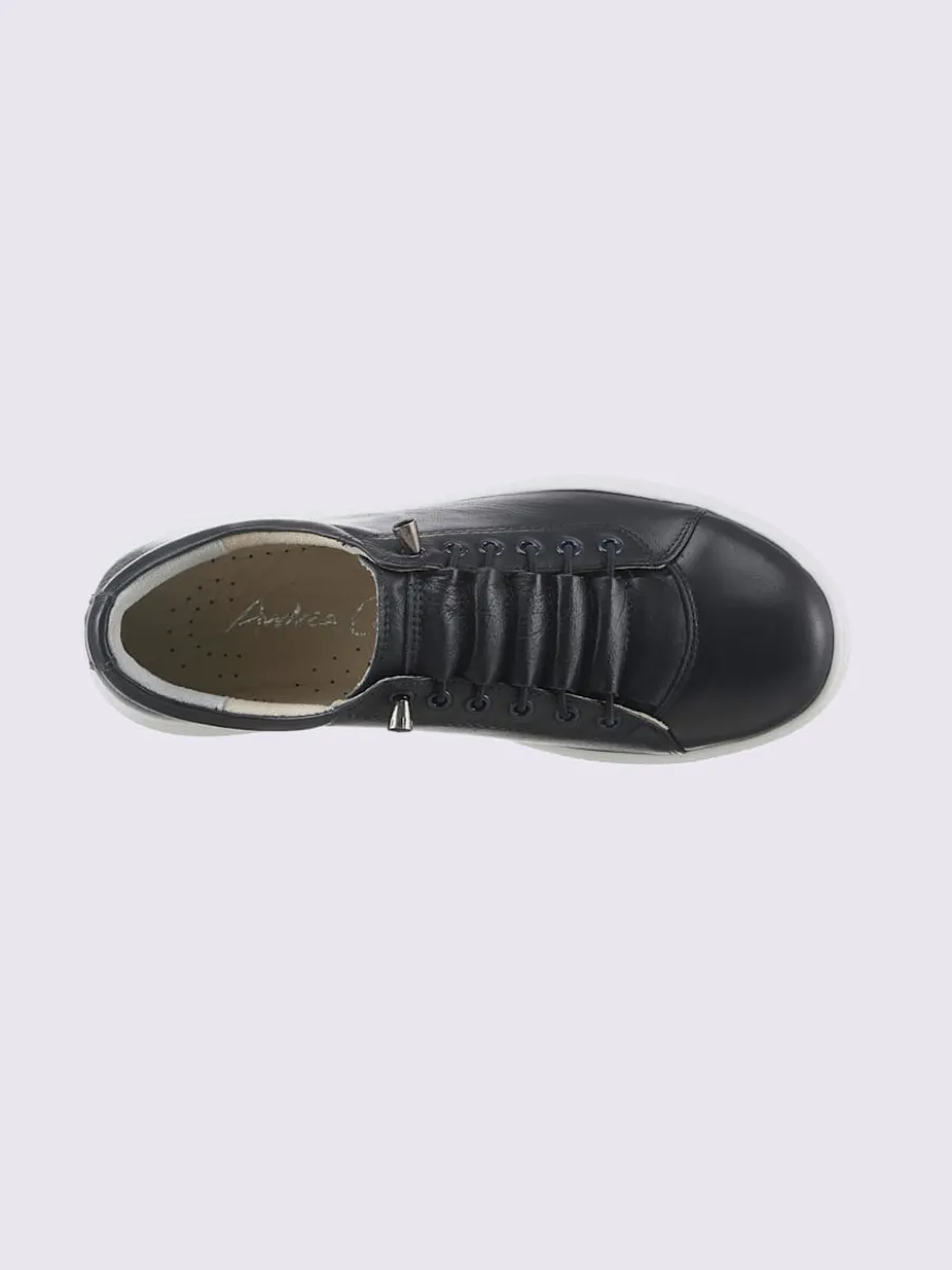 Sneakers cuir nappa de vache