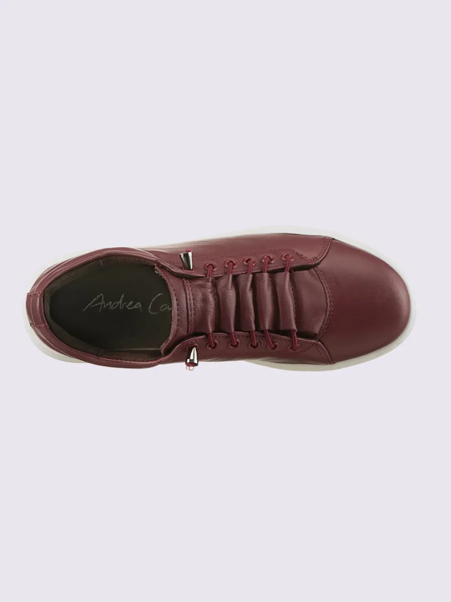 Sneakers cuir nappa de vache