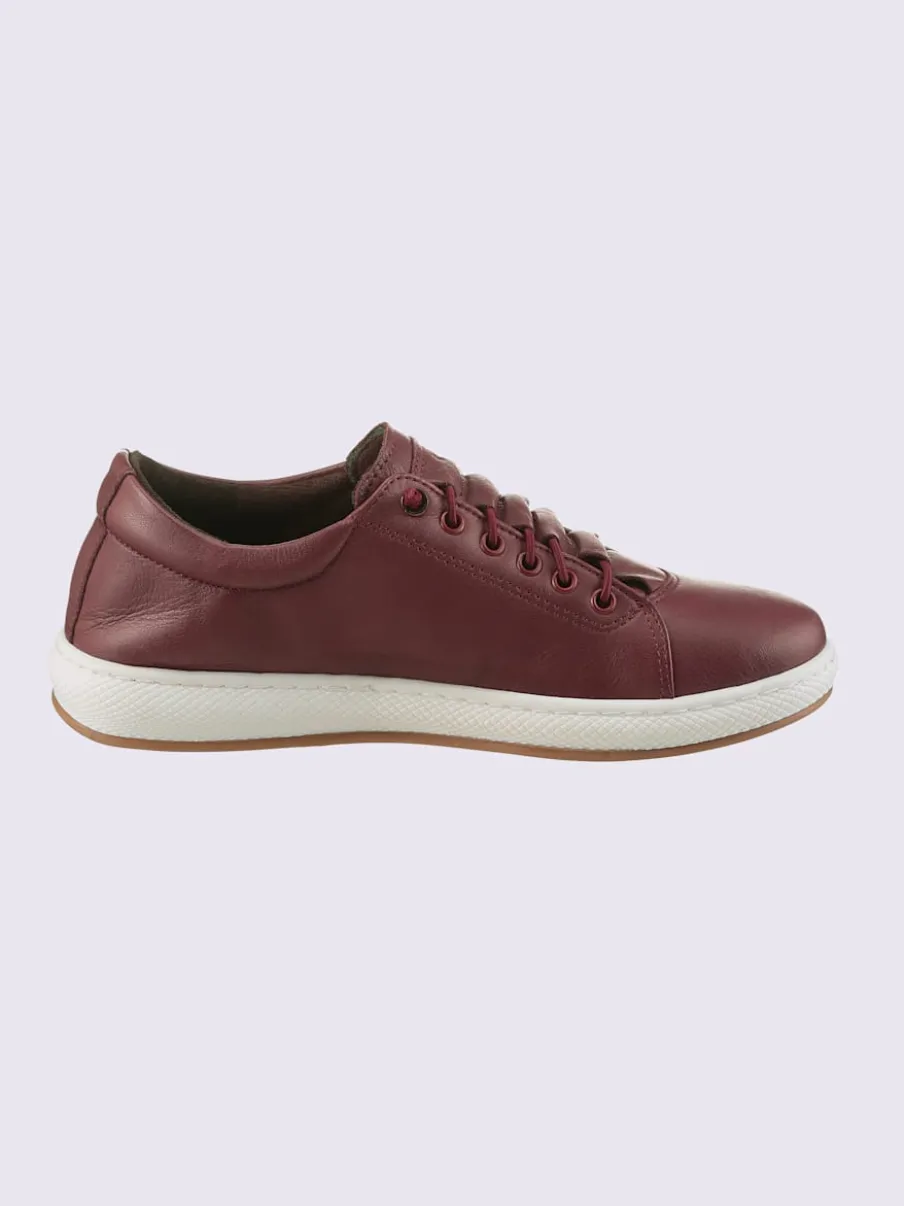 Sneakers cuir nappa de vache