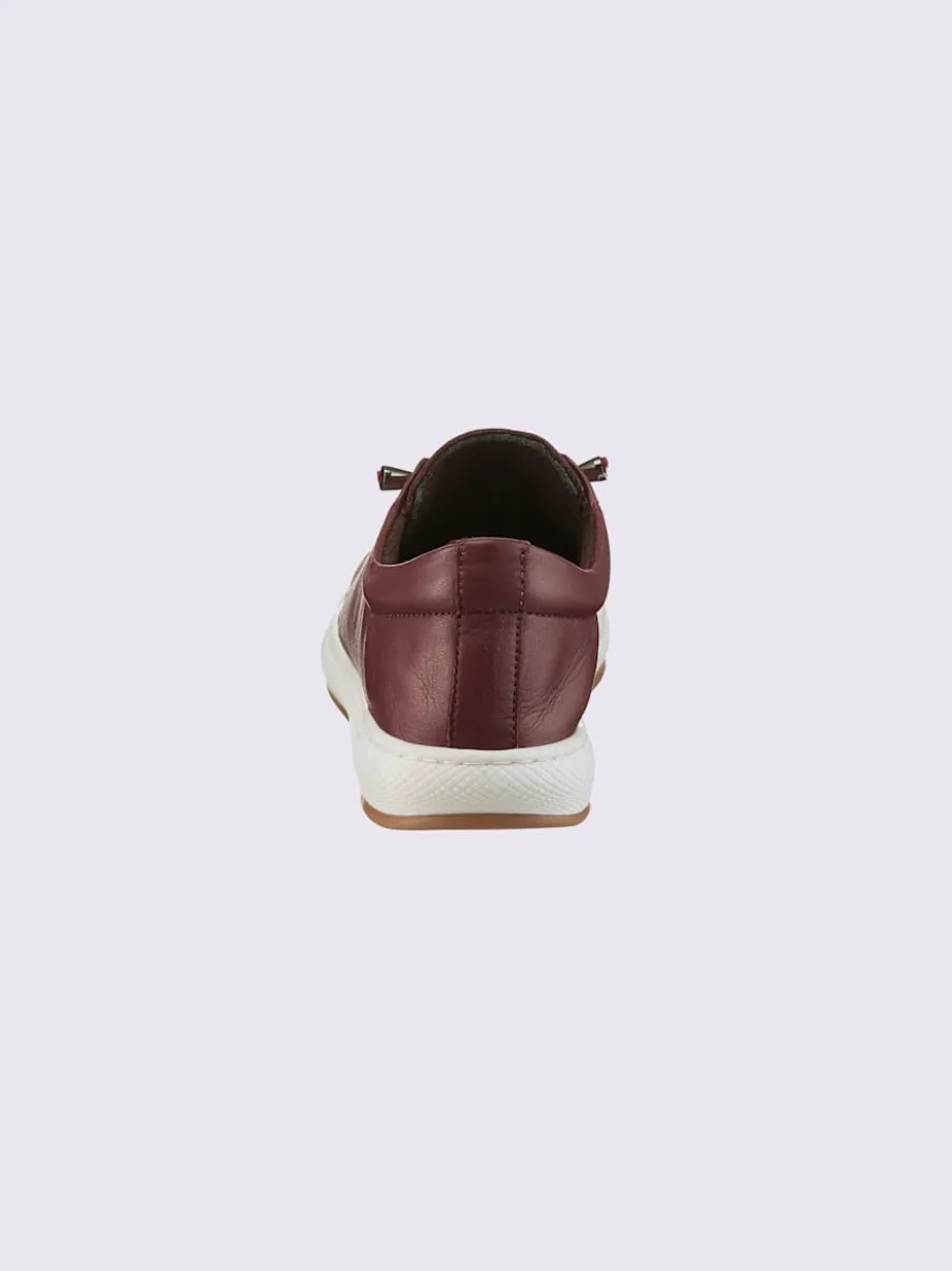Sneakers cuir nappa de vache