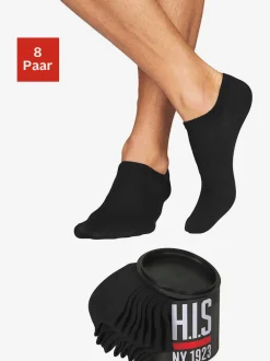 Socquettes basiques unisexe, lot de 8