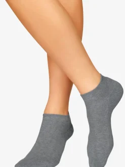 Socquettes douces pour sneakers avec semelle en éponge