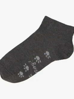 Socquettes motif de pattes doux sous la semelle