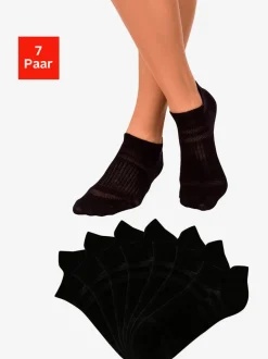 Socquettes à structure piqué