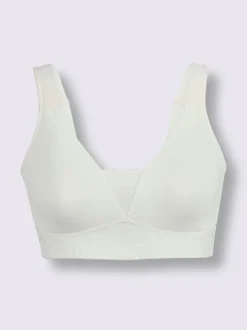 Soutien-gorge confort sans armatures à bonnets moulés et bretelles rembourrées