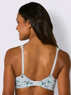 Soutien-gorge à coques sans armatures avec nœud et bretelles réglables
