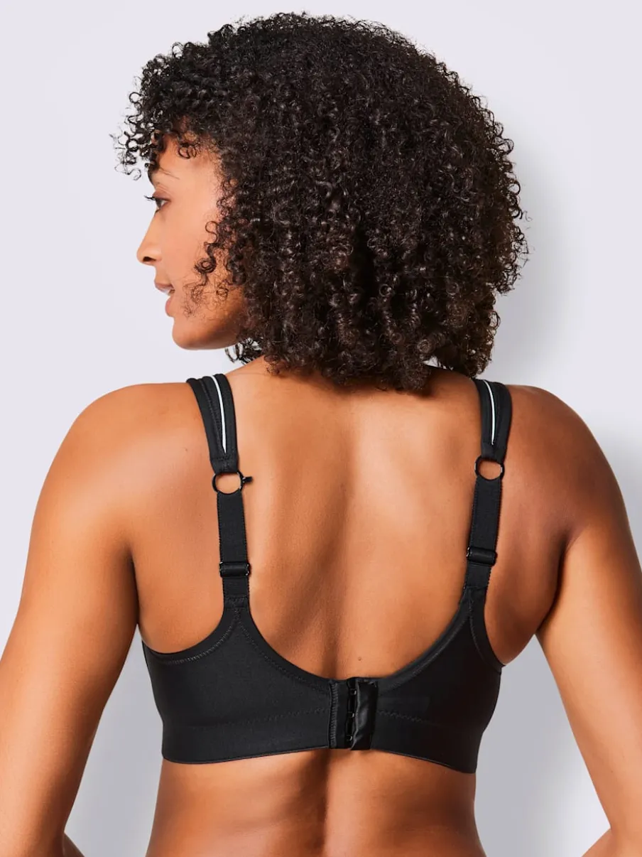 Soutien-gorge de sport sans armatures à maintien optimal avec bretelles réglables