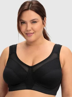 Soutien-gorge de sport sans armatures bon. b, c, d, e, f