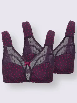 Soutien-gorge large sans armatures bon. b, c, d, e