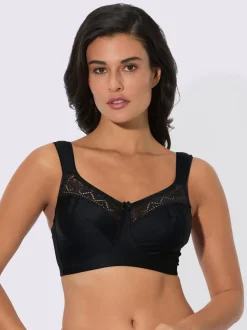 Soutien-gorge large sans armatures avec larges bretelles rembourrées