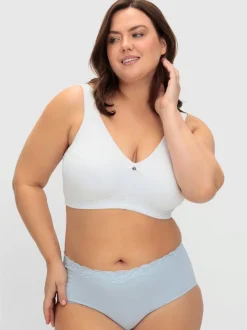 Soutien-gorge large sans armatures bon. b, c, d, e, f, g