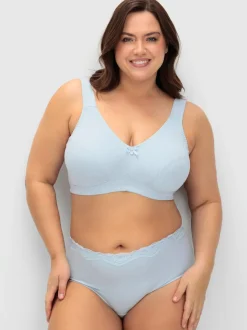 Soutien-gorge large sans armatures bon. b, c, d, e, f, g