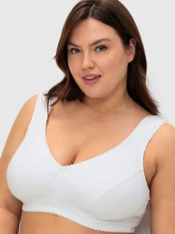 Soutien-gorge large sans armatures bon. b, c, d, e, f, g