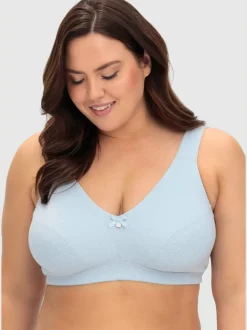 Soutien-gorge large sans armatures bon. b, c, d, e, f, g