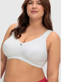 Soutien-gorge large sans armatures bon. b, c, d, e, f, g