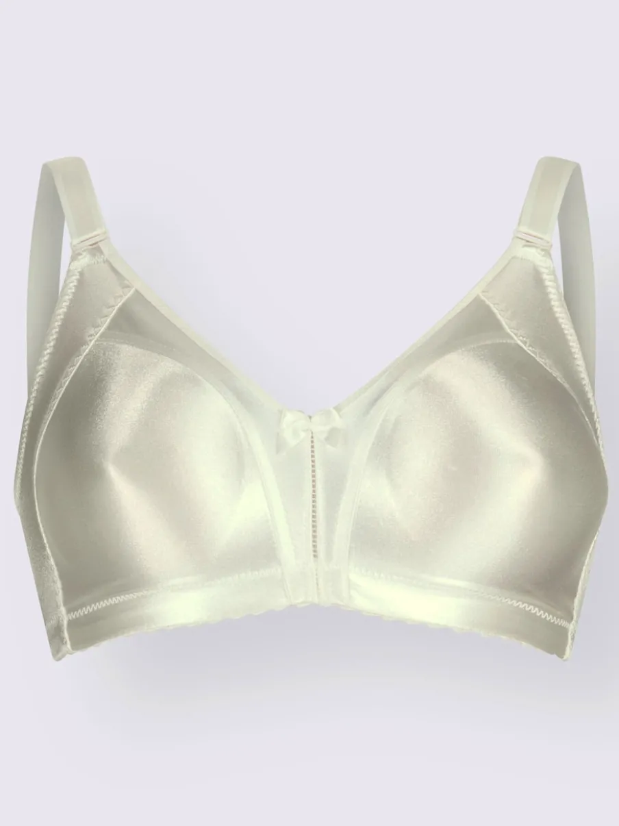 Soutien-gorge minimiseur sans armatures à bonnets moulés et bretelles larges