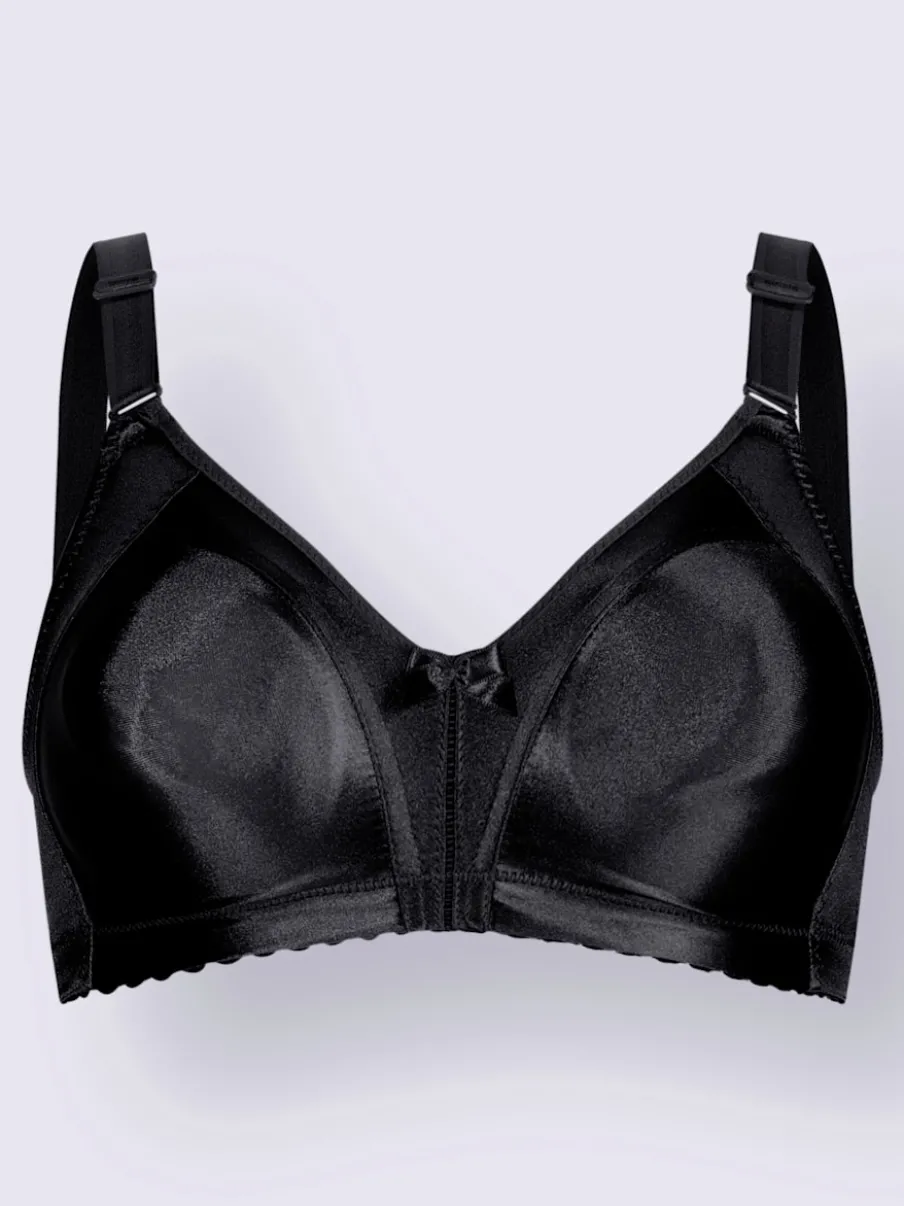 Soutien-gorge minimiseur sans armatures à bonnets moulés et bretelles larges