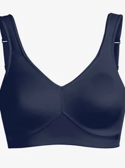 Soutien-gorge sans armatures à bonnets moulés et bretelles larges