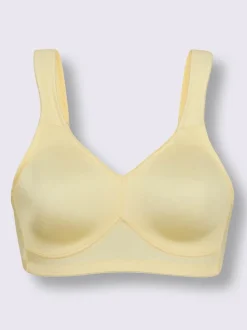 Soutien-gorge sans armatures à bonnets moulés et bretelles larges