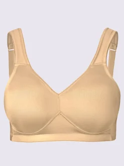 Soutien-gorge sans armatures à bonnets moulés et bretelles larges