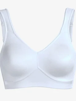 Soutien-gorge sans armatures à bonnets moulés et bretelles larges