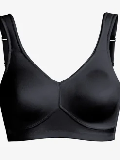 Soutien-gorge sans armatures à bonnets moulés et bretelles larges