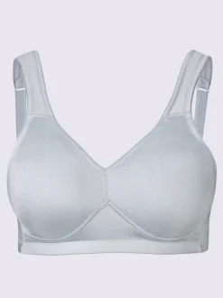 Soutien-gorge sans armatures à bonnets moulés et bretelles larges