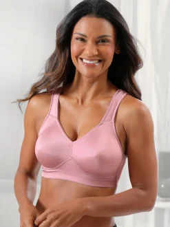 Soutien-gorge sans armatures à bonnets moulés et bretelles larges