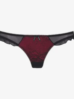 String dentelle doublée devant
