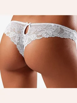 String sexy avec jarretelles amovibles