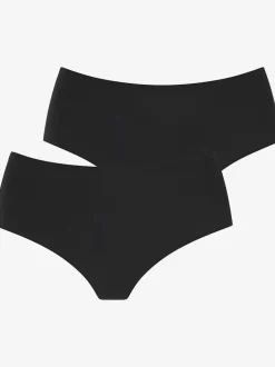 String taille haute string en microfibre très extensible