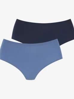 String taille haute string en microfibre très extensible