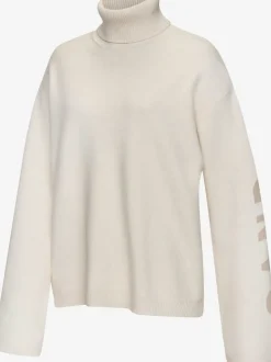 Sweater en tricot doux avec col roulé et manches longues