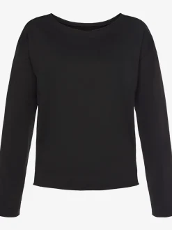 Sweatshirt ample à encolure ronde et manches longues