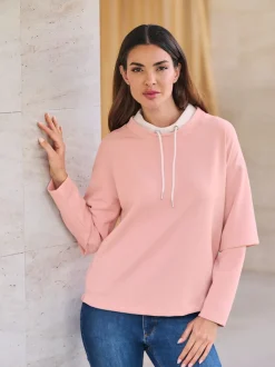 Sweatshirt aspect 2 en 1 tendance