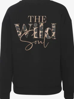 Sweatshirt aux coloris unis tendance