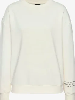 Sweatshirt aux coloris unis tendance
