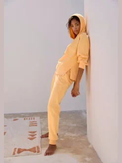 Sweatshirt à capuche avec cordon réglable et imprimés graphiques
