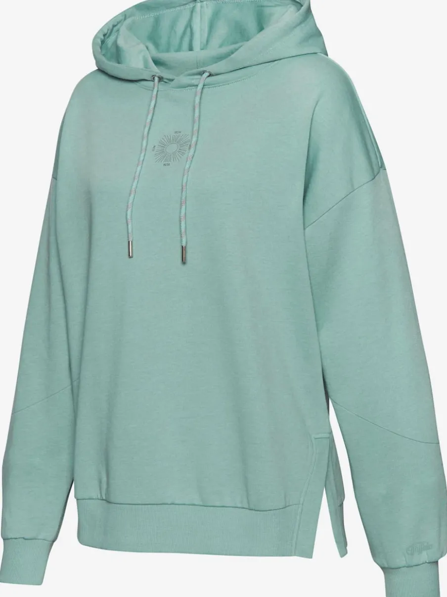 Sweatshirt à capuche avec cordon réglable et imprimés graphiques